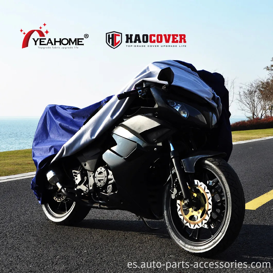 Cubierta de motocicleta al aire libre de calidad premium Fleece unión de bicicleta anti-UV unida